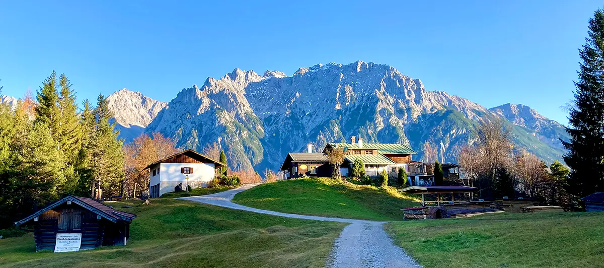 Autumn in the Karwendel Mountains