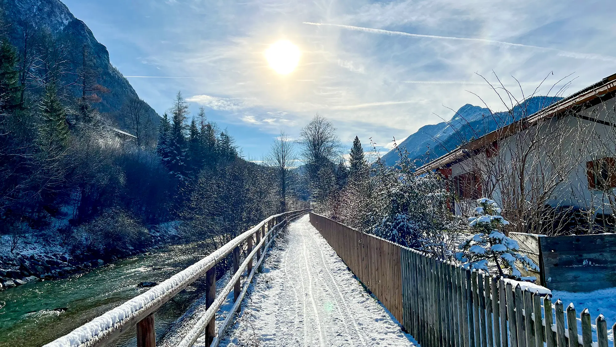 Auf in die Winterwelt von Mittenwald