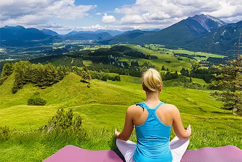 Yoga, Meditation und Atemübungen
